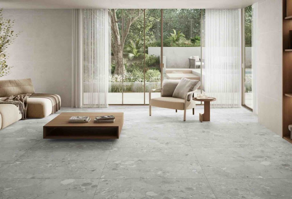Ura Hvid Terrazzo